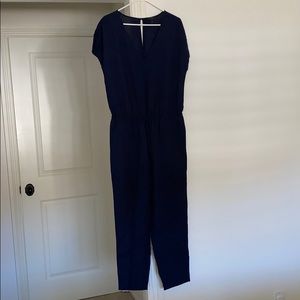 J Crew Navy Jumpsuit